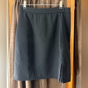 NAADAM Classic Black Pencil Skirt